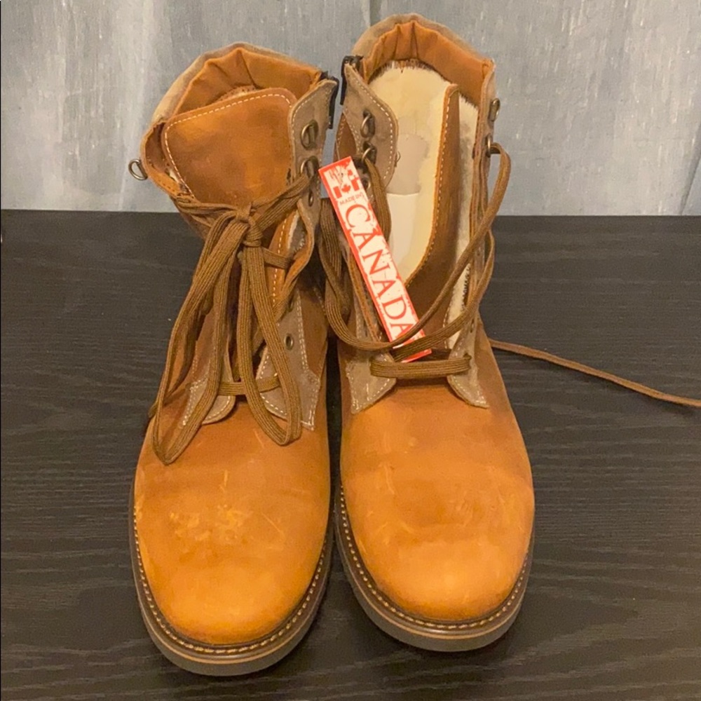 Overland Men's Isaac Wool-Lined Waterproof Boots